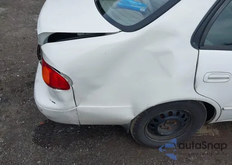 2001 Toyota Corolla Le z USA, uszkodzony, nr VIN 1NXBR12E41Z482121